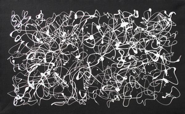 Rush-hour, 80x130cm