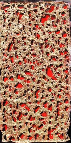 Styropor/Acryl, 50x100cm