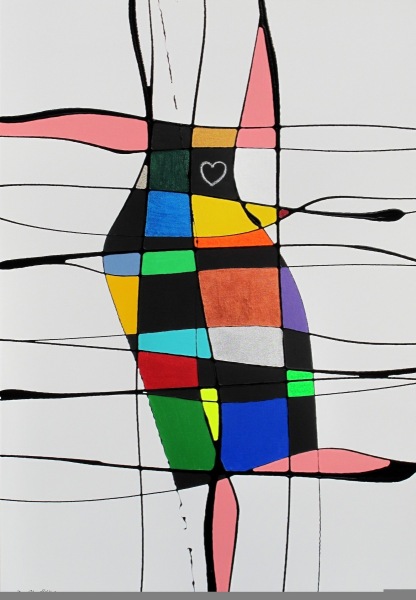 Charleston Tänzerin (70x100cm)