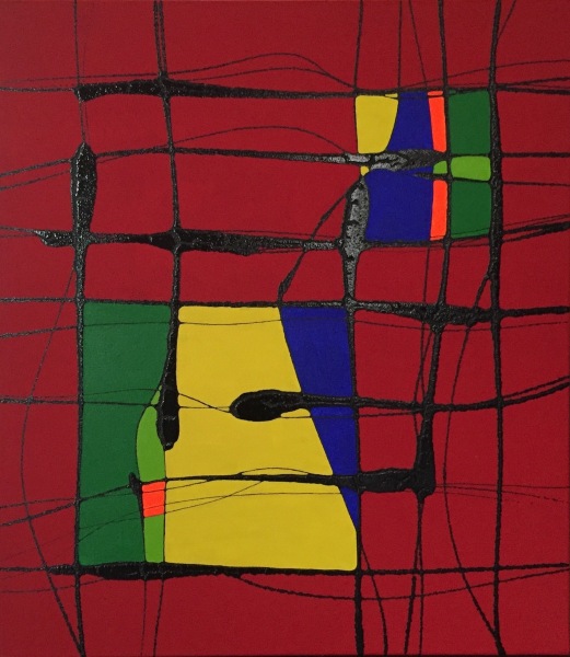 Seelenverwandt (80x70cm)