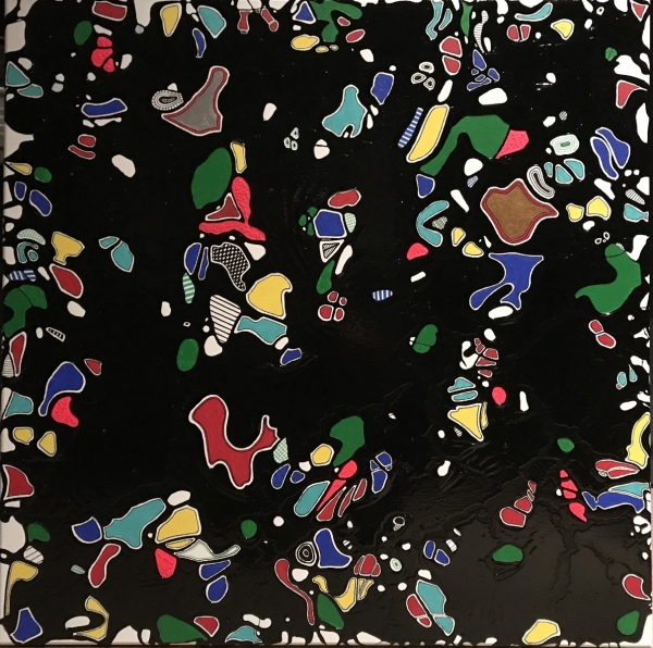 Schmucksteine (70x70cm)